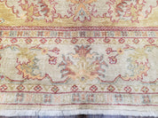 6x9 Turkish Oushak Rug, Wool Rug, Hand Knotted