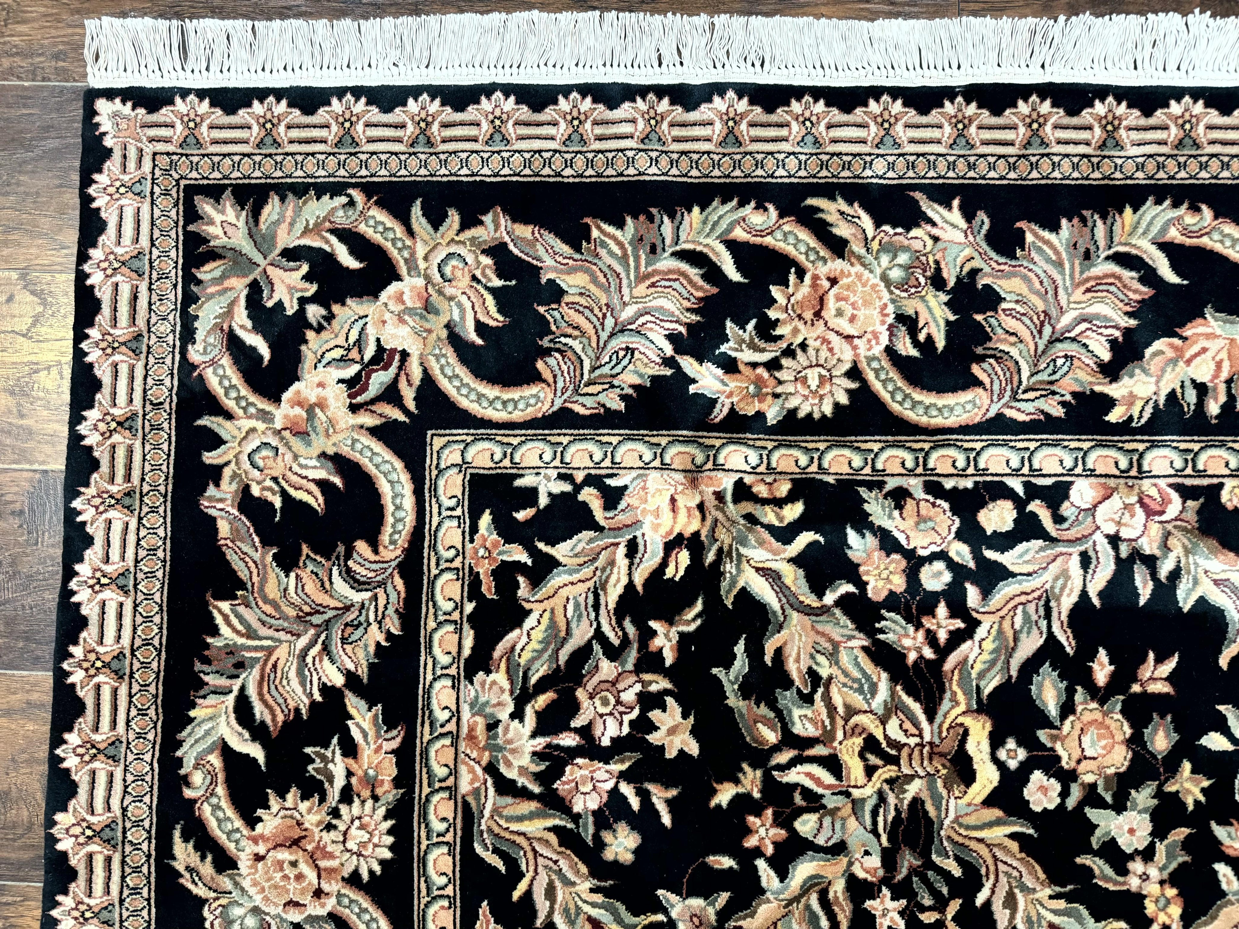 Pak Persian Rug 8x10, Black, Handmade