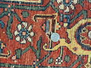 Antique Persian Bidjar Rug 8x12, Rare Persian Carpet