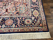 Karastan Rug 8.8 x 12, Karastan Heriz #726, Wool Pile Karastan Area Rug, Rare Hard to Find, Original 700 Series