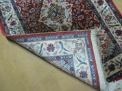 2' X 3' Handmade Chinese Floral Oriental Silk Rug Carpet Nice Red