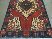 4' X 7' Antique 1920 Handmade Turkish Wool Rug Veg Dye Nice
