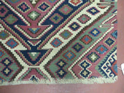 2' 1" X 4' 4" Antique Handmade Bagface Kilim Shirvan Caucasian Wool Rug Nice