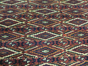 4' X 8' Antique Handmade Russian Bokhara Turkoman Yamud Wool Rug Carpet Nice