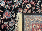 Large Sino Persian Rug 10x15, Floral Allover, Hand Knotted Wool Carpet, Fine