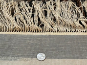 Chinese Silk Wall Hanging 3x5, Handmade, River and Boat Scene, Rug Tapestry