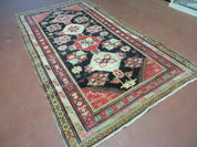 5' X 9' Antique Karabagh Caucasian Rug Handmade Wool Carpet Organic Dyes Nice