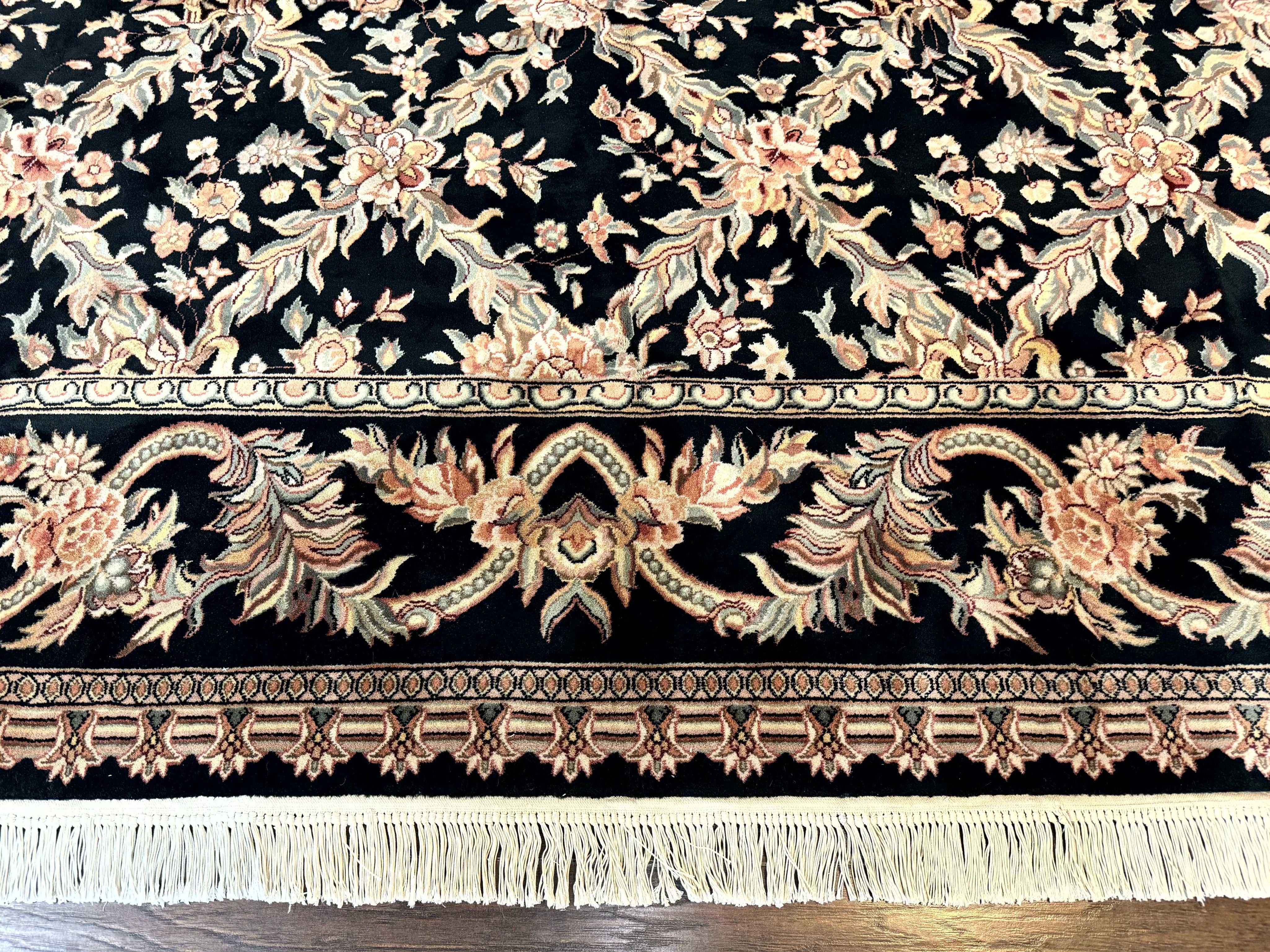 Pak Persian Rug 8x10, Black, Handmade