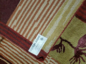 8' X 11' Tibetan Nepal Art Deco Hand Knotted Wool Rug Modern Contemporary Nice