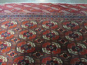 6' X 10' Antique Handmade Bokhara Turkoman Yamud Wool Rug Carpet NICE # 61