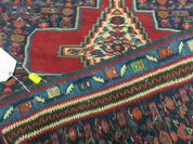 4' X 5' Antique Handmade Turkish Wool Kilim Flat weave Rug Blanket Tribal