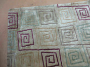 8' X 11' Modern Tibetan Nepal Art Deco Chinese Handmade Wool Silk Rug Abstract