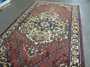 4' X 7' Antique 1920 Handmade Turkish Medallion Wool Rug Veg Dye Nice