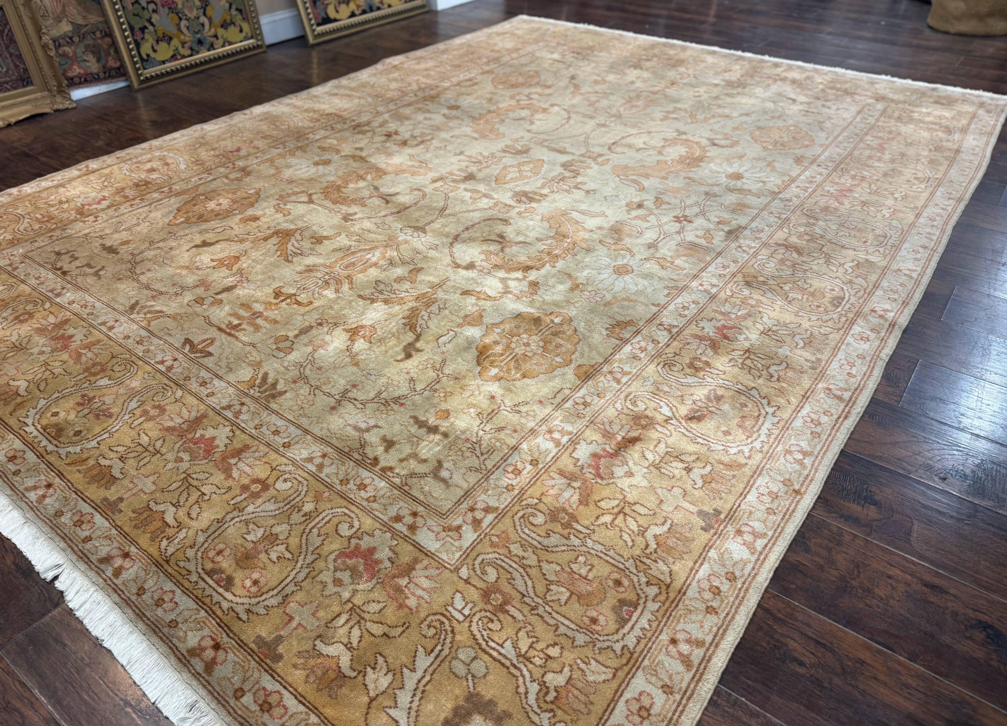 Turkish Oushak Rug 8 x 11.6