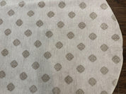 Round Power Loomed Rug 5x5, Contemporary Modern Round Carpet, 5ft Round