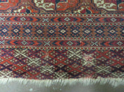 6' X 10' Antique Handmade Bokhara Turkoman Yamud Wool Rug Carpet NICE # 61