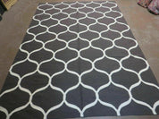 5' X 8' Modern Contemporary Hand Made Flat Weave Wool Rug Veg Dyes Nice