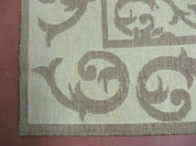 5' X 7' Machine Made Natural Fiber Jute Kilim Two Sided Rug Carpet Flat Weave Contemporary Design