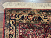Persian Sarouk Rug 3x5, Antique Persian Carpet