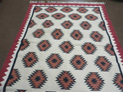 5' X 8' Hand Woven Wool Rug Contemporary Kilim Dhurrie Modern Oriental Area Rug