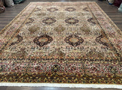 Indian Agra Rug 9x12, Fine Oriental Carpet