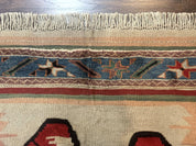 Turkish Kilim Rug 2.5 x 4.7, Flatweave Bohemian Blanket Rug, Wall Hanging Tapestry Rug