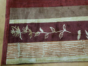 8' X 11' Tibetan Nepal Art Deco Hand Knotted Wool Rug Modern Contemporary Nice