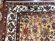 Antique Persian Bakhtiari Rug 14x19 – Rare Palace Size Carpet