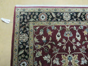 4' X 6' Handmade Finely Knotted Indian Agra Pattern Wool Rug Nice