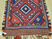 3' X 4' Antique Handmade Turkish Wool Kilim Rug Decorative Seat Cover