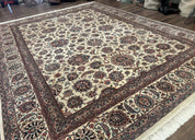 Pak Persian Rug 9x12, Allover Pattern, Fine Handmade Oriental Carpet