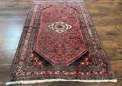 Antique Persian Tribal Rug 3.6 x 5, Hamadan Angelas Rug