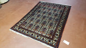 Persian Afshar Rug 3.6 x 5, Zili Sultan Pattern, Wool