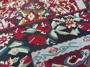 8' X 11' Karabagh Kilim Handmade Flat Weave Wool Rug Vegi Organic Dyes Nice