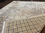 Tibetan Rug 9x12, Handmade, Wool, Modern Design