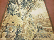 4' X 6' Tapestry French Design Handmade Aubusson Weave Nature One Of A Kind