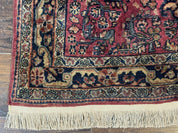 Persian Sarouk Rug 3x5, Antique Persian Carpet