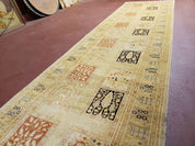 3' 2" x 12 ' 6" Pak Persian Safavieh Runner Haji Jalil Fine Runner Rug 3ft Runner 12ft Runner 13ft Runner Panel Design Runner Hand-Knotted