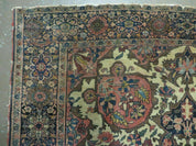 4' X 6' Antique Ultra Fine Handmade India Floral Oriental Wool Rug Carpet Nice