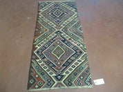 2' 1" X 4' 4" Antique Handmade Bagface Kilim Shirvan Caucasian Wool Rug Nice