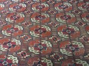 6' X 10' Antique Handmade Bokhara Turkoman Yamud Wool Rug Carpet NICE # 61