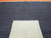 Large Turkish Kilim Rug, 6x9 - 7x10 Rug, Flatweave Carpets, Blue Rug, Abstract Rug, Playroom Rug, Rug for Nursery Room, Boho Rug, Wool