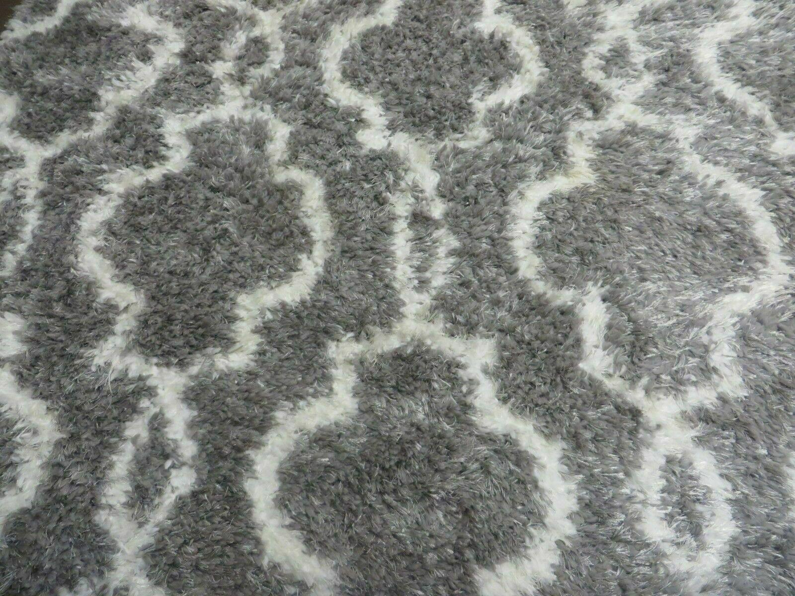 5' X 7' Modern Contemporary Israel Made Glimmer 205-45 Shag Rug Acrylic Bohemian Boho Home Décor