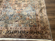 Silk Turkish Kayseri Rug 5x7, Light Blue
