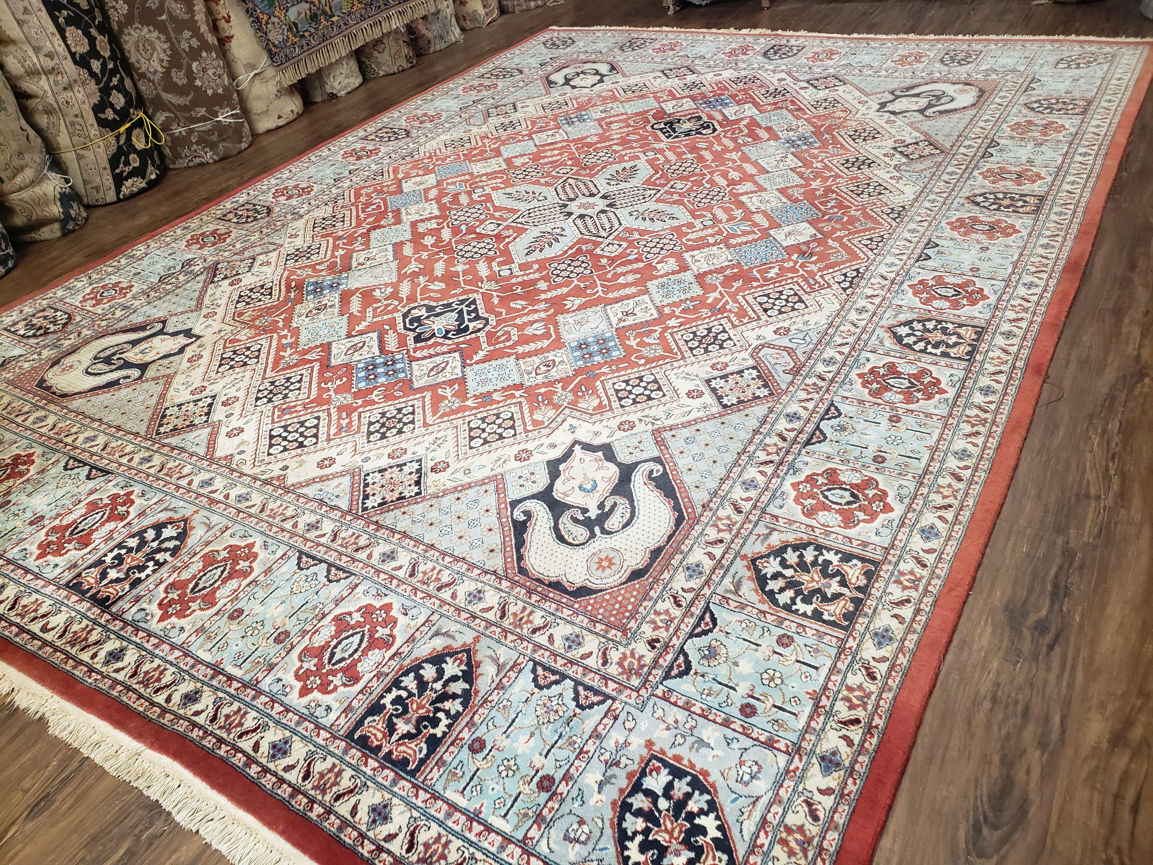 8 x11 Top Quality Veg Dye Turkish Carpet Decorative Handmade Geometric Area Rug