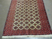 4' X 6' Handmade Finely Knotted Pakistan Turkoman Bokhara Wool Rug Nice