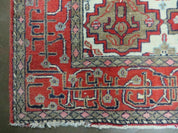 4' X 6' Antique Handmade Turkish Anatolian Wool Rug Vegetable Dyes
