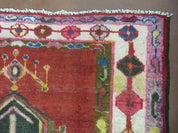 4' X 8' Antique Handmade Turkish Caucasian Kazak Design Wool Rug Veg Dyes Nice