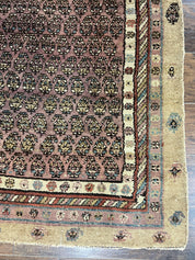 Antique Persian Sarab Runner Rug 3x11, Wool Camel Hair, Tribal Carpet for Hallway 3 x 11, Antique 1920s Rug, Handmade