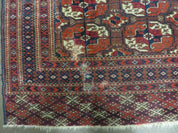 6' X 10' Antique Handmade Bokhara Turkoman Yamud Wool Rug Carpet NICE # 61
